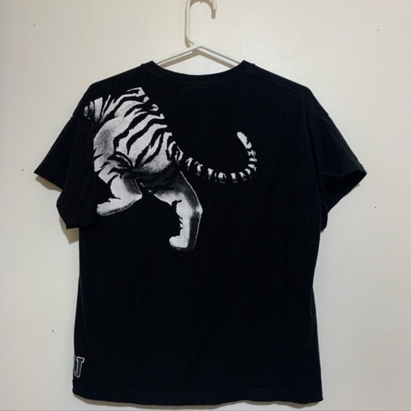 3/$30 𝅺Extinction is Forever animal rights Tiger front and back graphic T shirt - Picture 3 of 7